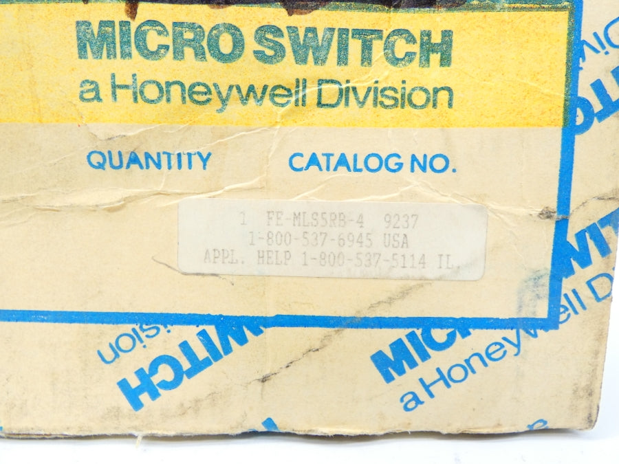 MICROSWITCH FE-MLS5RB-4 12-18VDC .12A NSMP