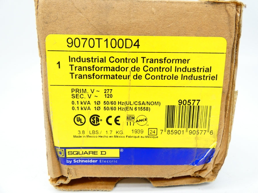 SQUARE D 9070T100D4 277V NSMP