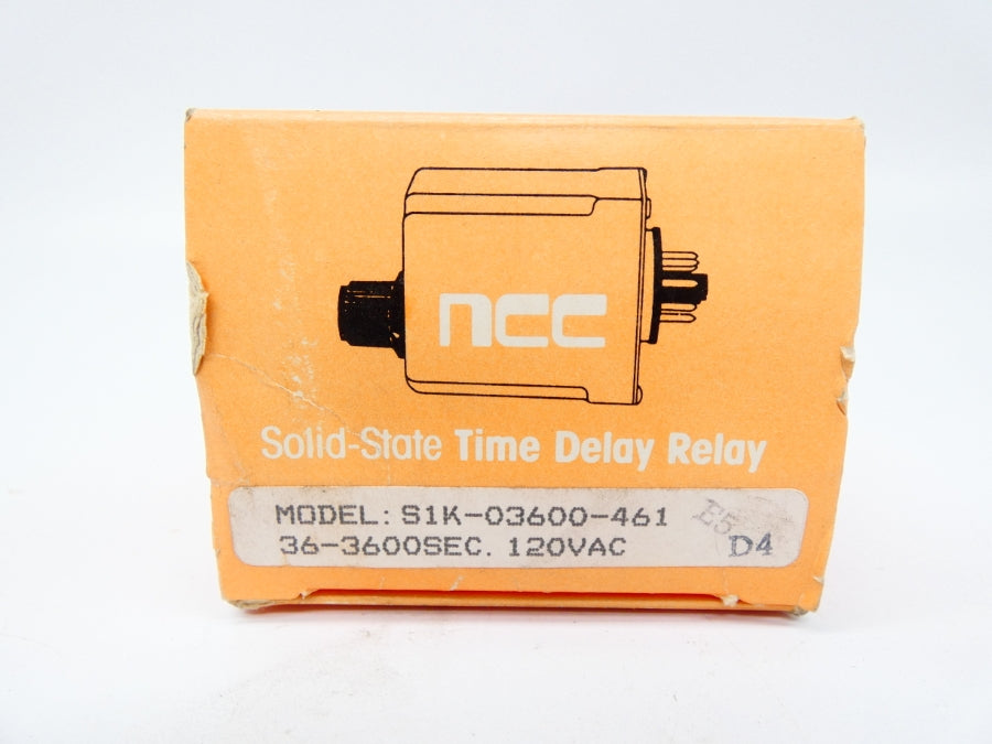 NCC S1K-3600-461 120VAC 36-3600S NSMP