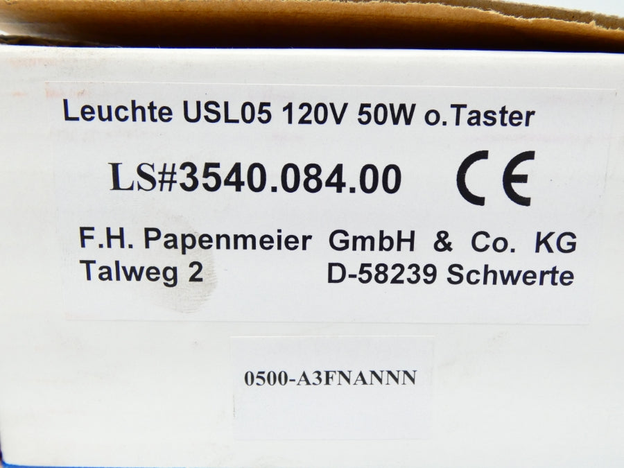 F.H. PAPENMEIER USL05 3540.084.00 120V NSMP