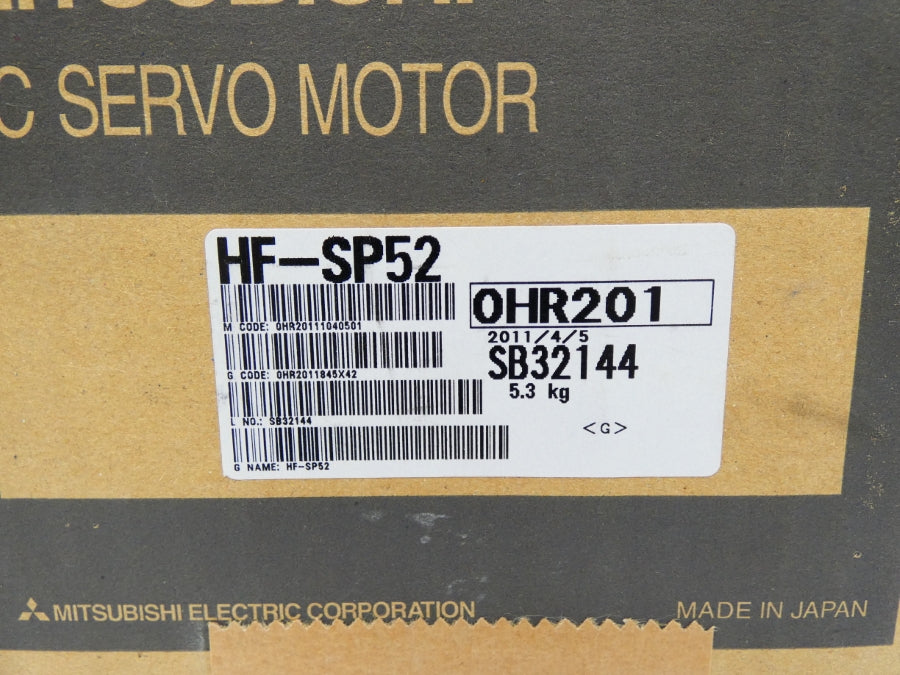 MITSUBISHI ELECTRIC HF-SP52 NSFS