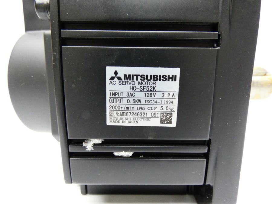 MITSUBISHI ELECTRIC HC-SF52K 126V 3.2A NSMP