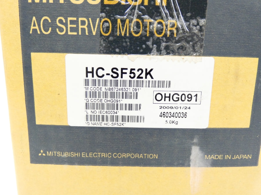 MITSUBISHI ELECTRIC HC-SF52K 126V 3.2A NSMP