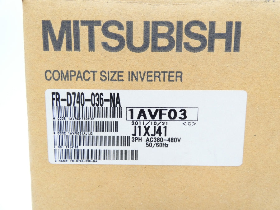 MITSUBISHI ELECTRIC FR-D740-036-NA 380-480V 5.9A NSMP