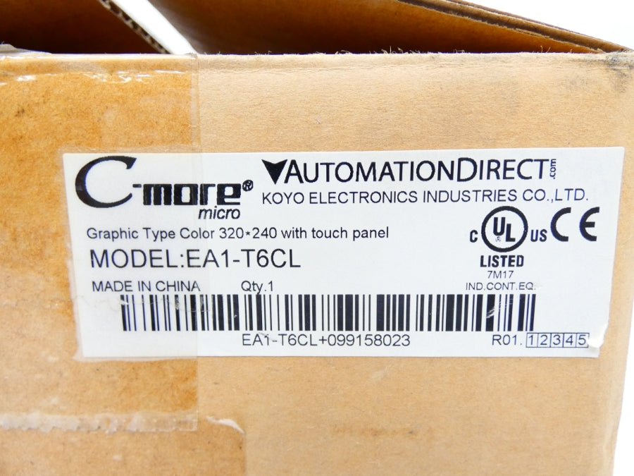 AUTOMATION DIRECT EA1-T6CL 12-24V NSMP