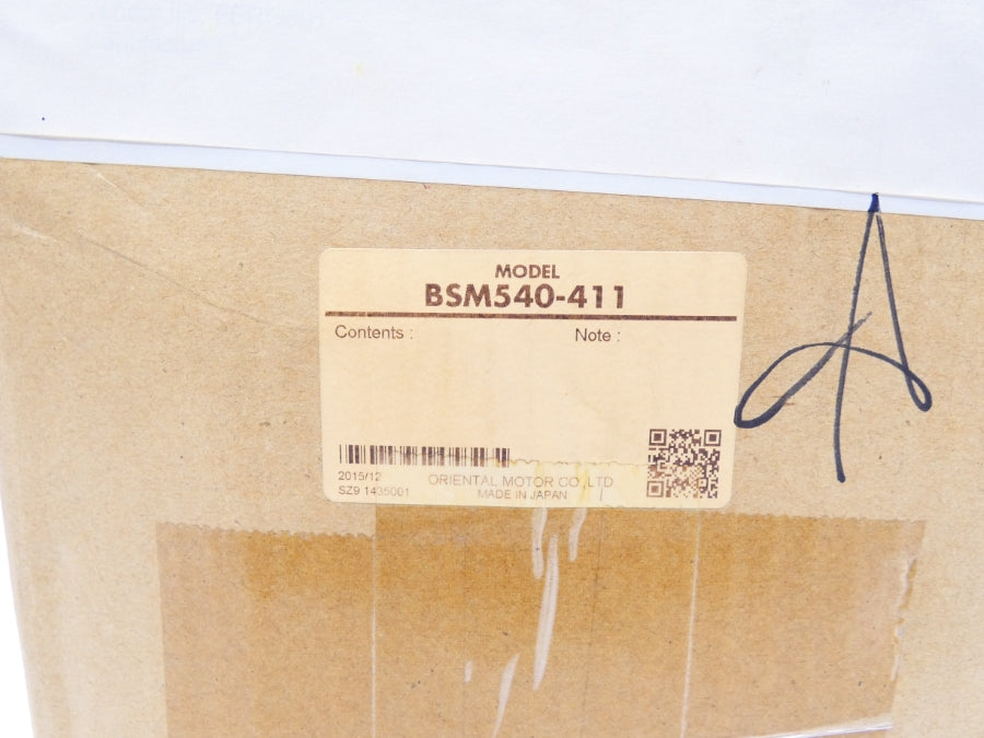 ORIENTAL MOTOR MBM540-411 100V 1.5A NSMP
