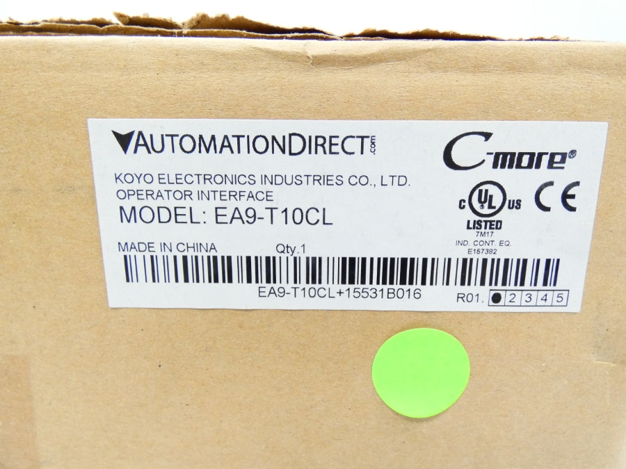 AUTOMATION DIRECT EA9-T10CL+15531B016 EA9-T10CL 12-24V NSMP