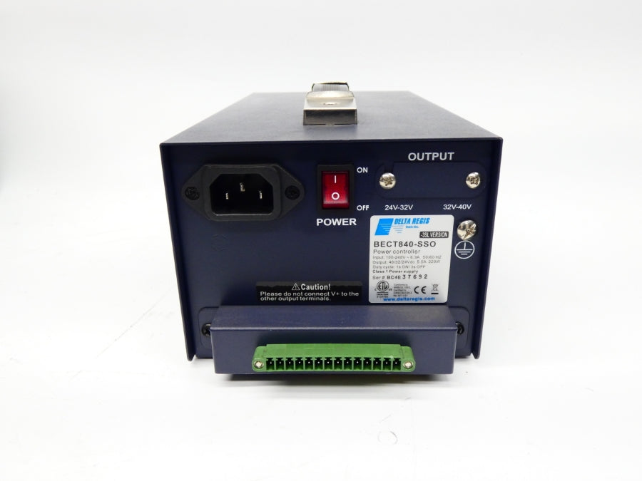 DELTA REGIS BECT840-SSO 100-240V 6.3A UNMP
