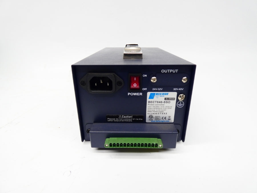 DELTA REGIS BECT840-SSO 100-240V 6.3A (NO KEY) UNMP