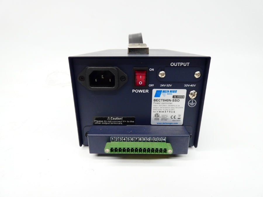 DELTA REGIS BECT840N-SSO 100-240V 6.3A (NO KEY) UNMP