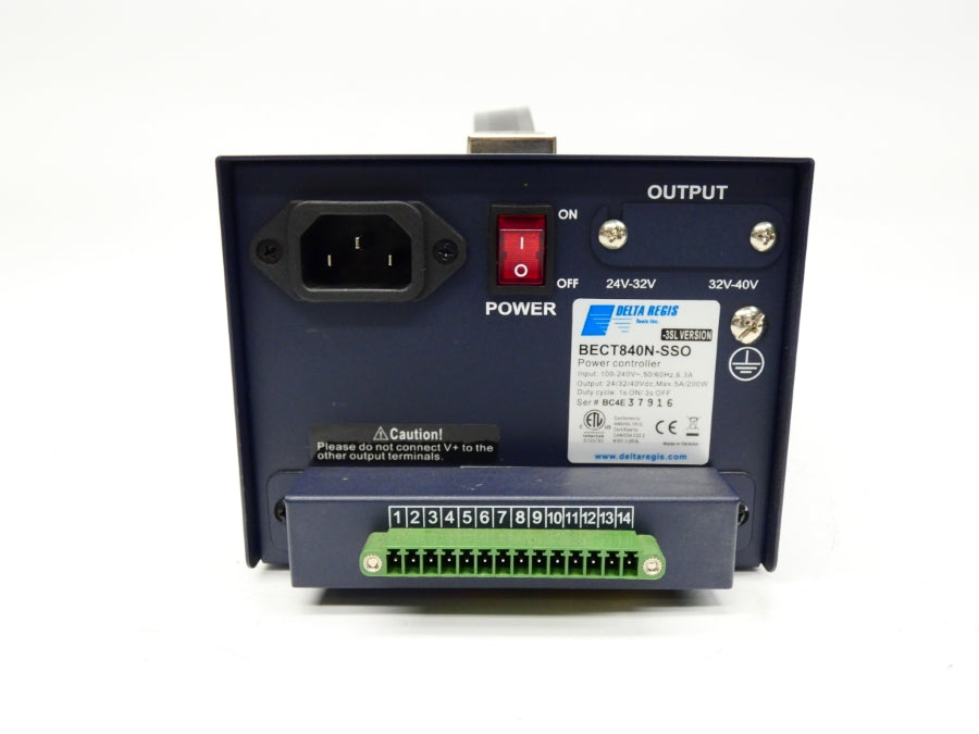 DELTA REGIS BECT840N-SSO 100-240V 6.3A UNMP