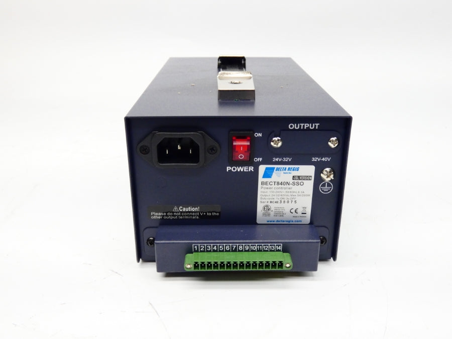 DELTA REGIS BECT840N-SSO 100-240V 6.3A NSMP