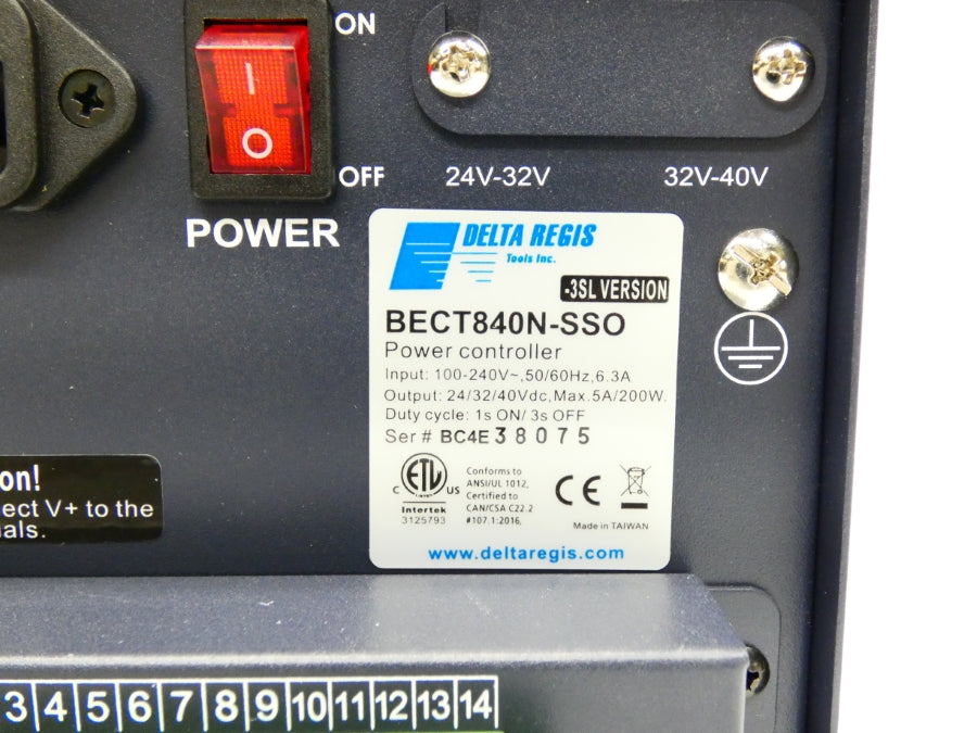 DELTA REGIS BECT840N-SSO 100-240V 6.3A NSMP