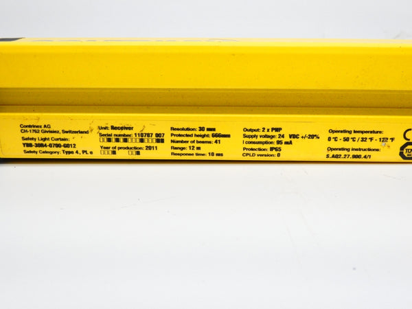 CONTRINEX YB8-30R4-0700-G012 24VDC UNMP