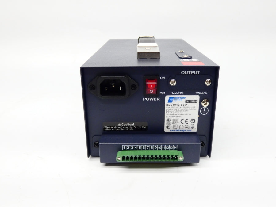 DELTA REGIS BECT940-SSO-3SL 115/230V 6.3A NSMP