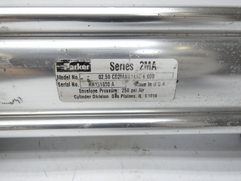 PARKER 2.50CD2MAU14AC6.000 250PSI UNMP