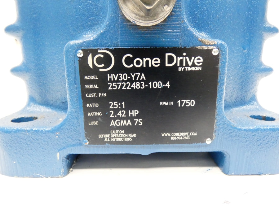 CONE DRIVE HV30-Y7A NSNP