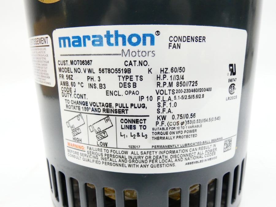 MARATHON 56T8O5519B 200-230/460//200/400V NSMP