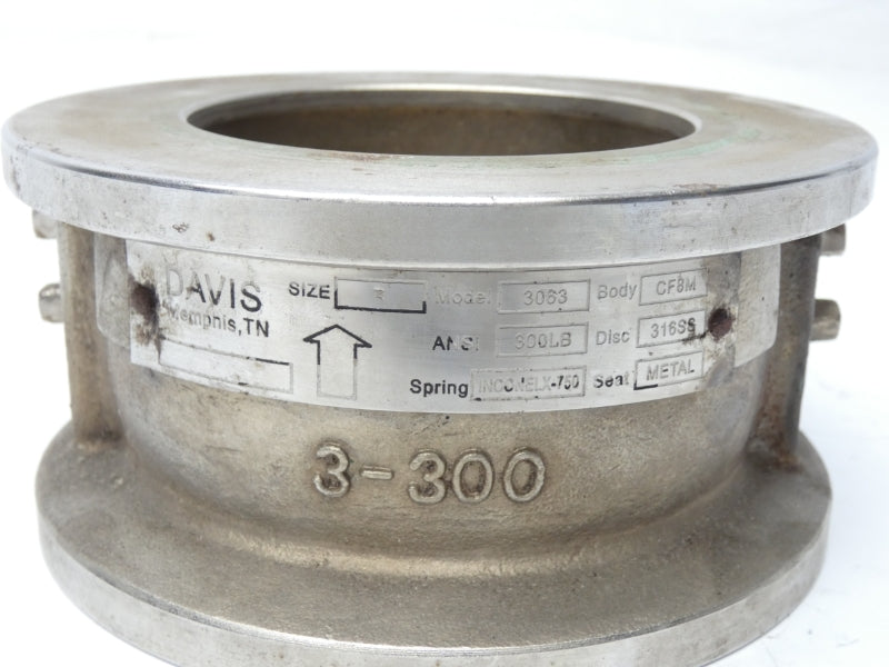 DAVIS 3063 3" UNMP