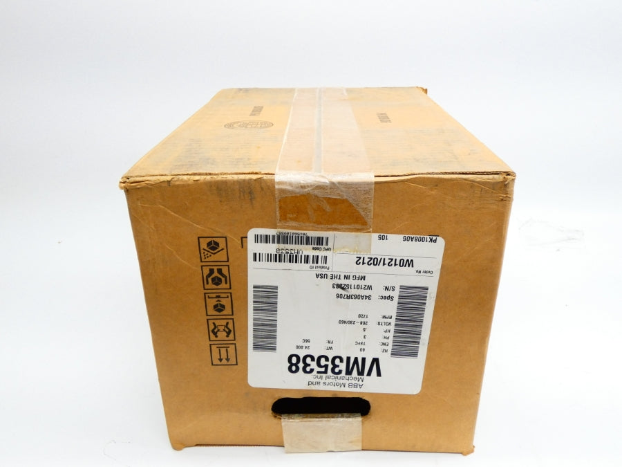 BALDOR VM3538 34A063R706 208-230/460V NSFS