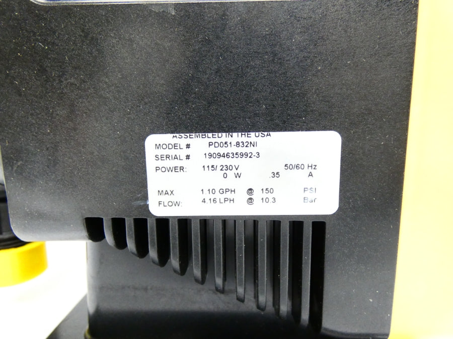 LMI PD051-832NI 115/230V .35A 150PSI NSMP