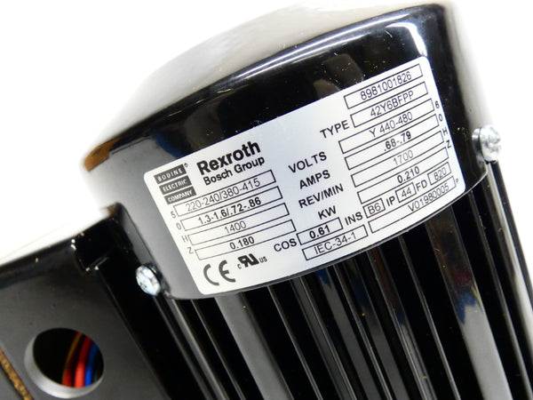 BODINE ELECTRIC 42Y6BFPP 8981001826 220-240/380-415V 1.3-1.6/.72-.86A NSMP