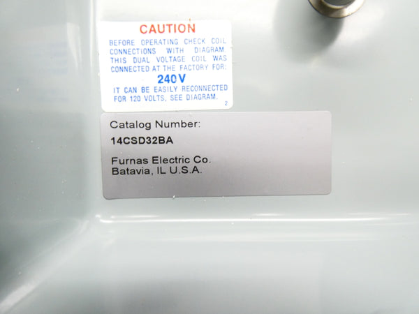 FURNAS 14CSD32BA SER. B 600VAC 18A NSNP