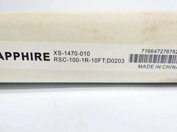 SAPPHIRE XS-1470-010 RSC-100-1R-10FT NSFS