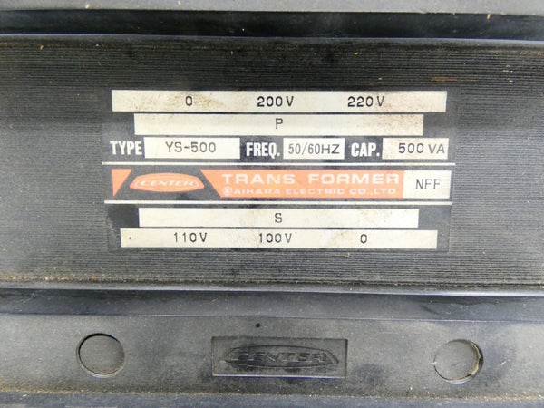 AIHARA ELECTRIC YS-500 220V NSNP