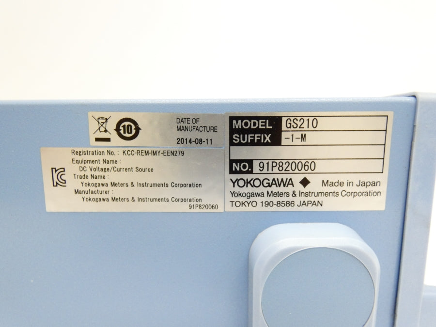 YOKOGAWA GS210-1-M 100VAC NSNP