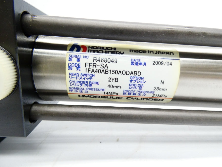 HORIUCHI MACHINERY FFR-SA 1FA40AB150AODABD-2YB-N NSMP