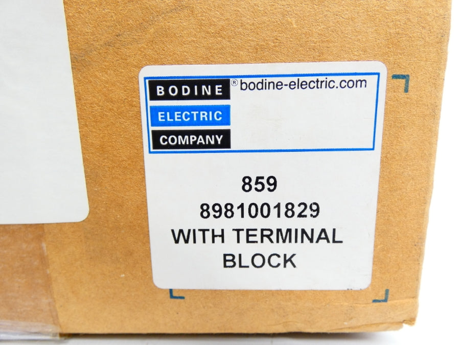 BODINE ELECTRIC 42Y6BFPP 8981001829 208-240/360-415V 1.3-1.7/.74-.93A NSMP