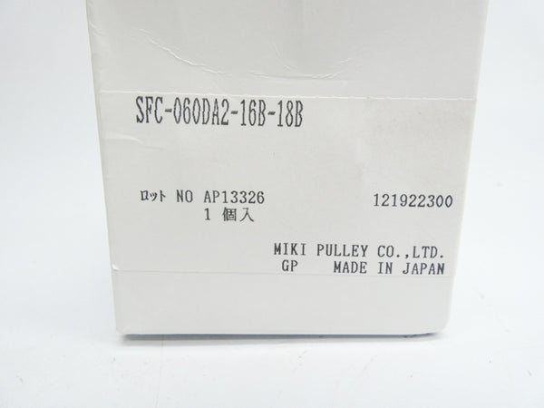 MIKI PULLEY SFC-060DA2-16B-18B NSMP