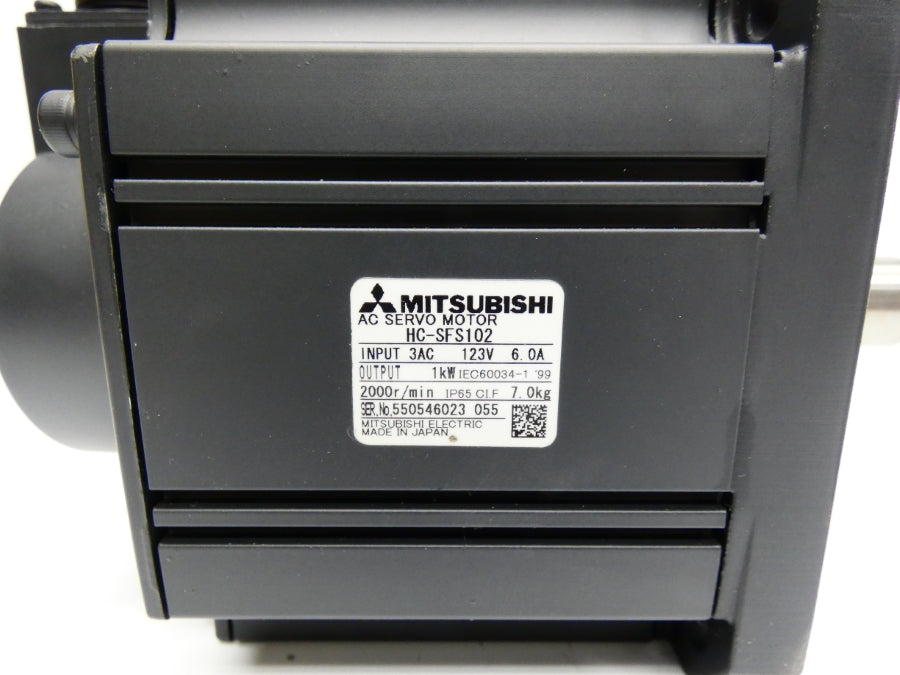 MITSUBISHI ELECTRIC HC-SFS102 123V 6A (AS PICTURED) NSMP