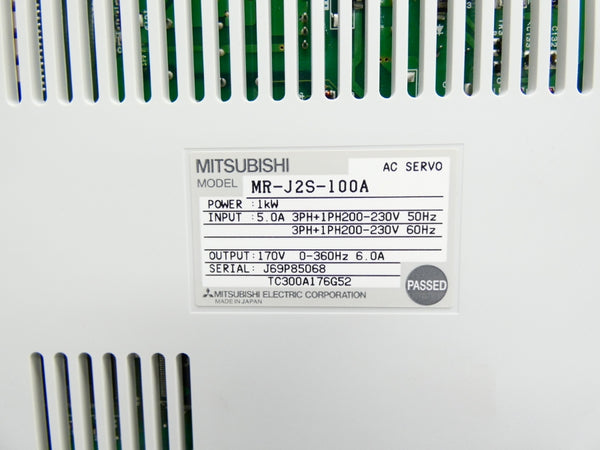 MITSUBISHI ELECTRIC MR-J2S-100A 200-230V 5A NSMP