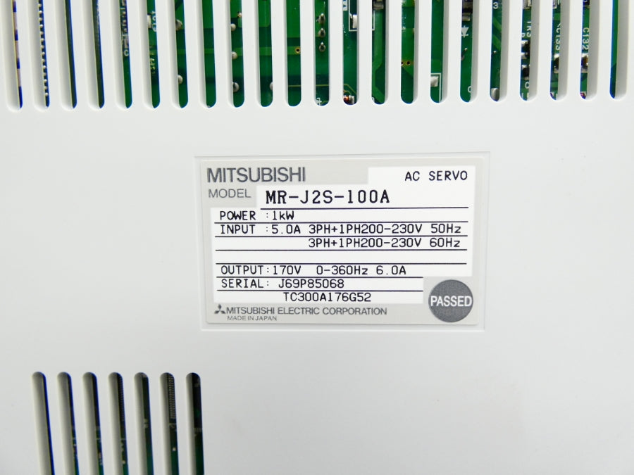 MITSUBISHI ELECTRIC MR-J2S-100A 200-230V 5A NSMP