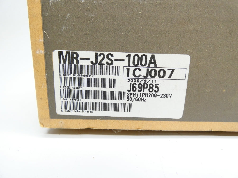 MITSUBISHI ELECTRIC MR-J2S-100A 200-230V 5A NSMP