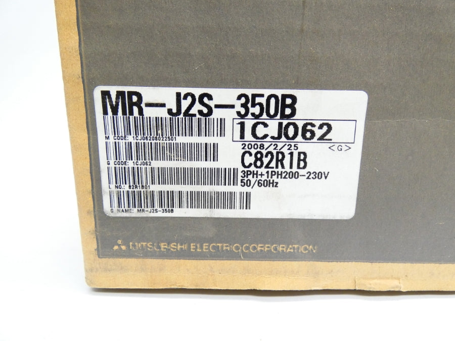 MITSUBISHI ELECTRIC MR-J2S-350B 200-230V 16A NSMP