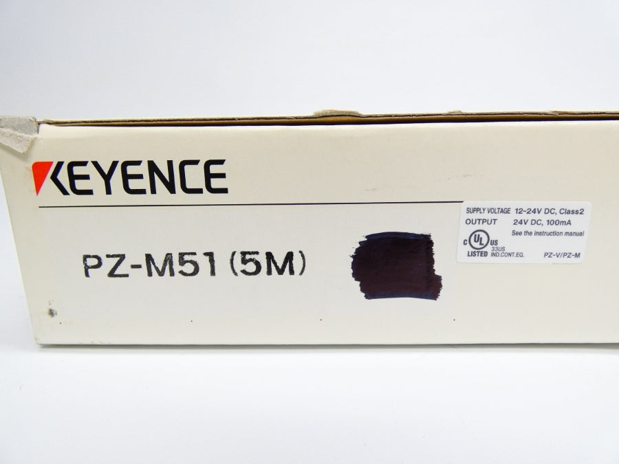 KEYENCE PZ-M51(5M) 12-24VDC NSMP