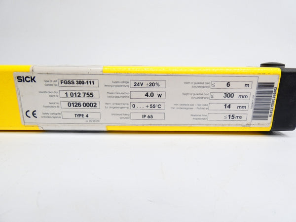 SICK FGSS300-111 24V UNMP