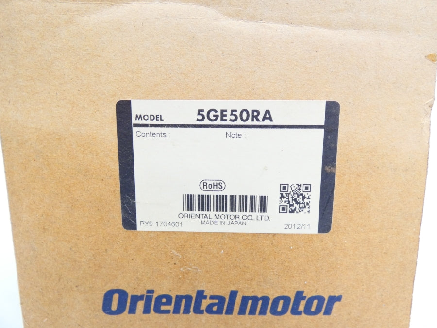 ORIENTAL MOTOR 5GE50RA NSMP