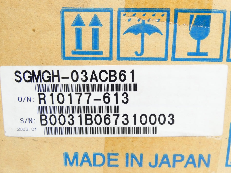 YASKAWA SGMGH-03ACB61 200V 3.0A NSMP