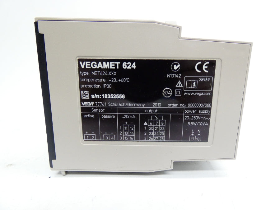 VEGA VEGAMET624 MET624.XXX 20-250V NSMP
