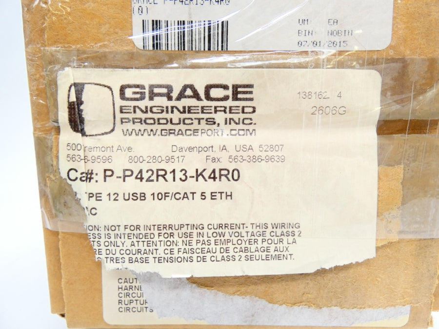 GRACE P-P42R13-K4R0 120VAC 15A NSMP