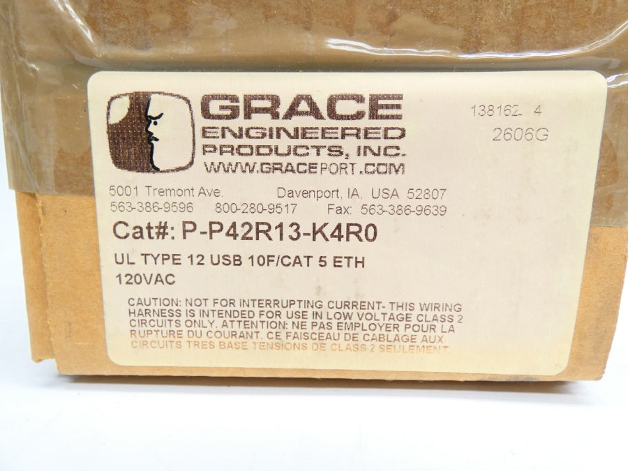 GRACE P-P42R13-K4R0 120VAC 15A NSFS