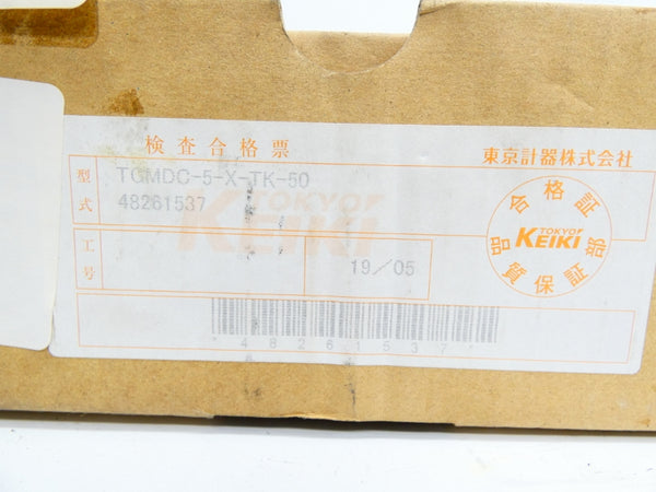 TOKYO KEIKI TGMDC-5-X-TK-50 NSMP