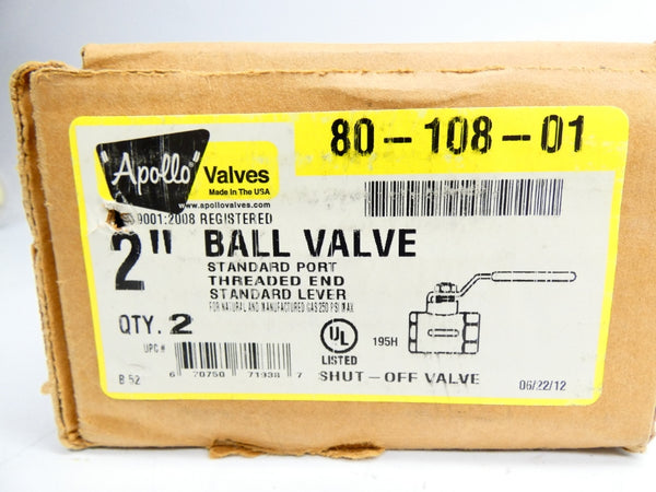 APOLLO 80-108-01 2" (PKG OF 2) NSMP