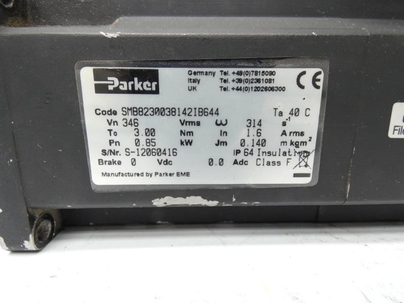 PARKER SMB8230038142IB644 UNMP