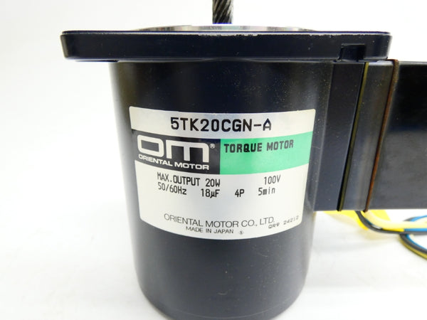 ORIENTAL MOTOR 5TK20CGN-A 100V NSMP
