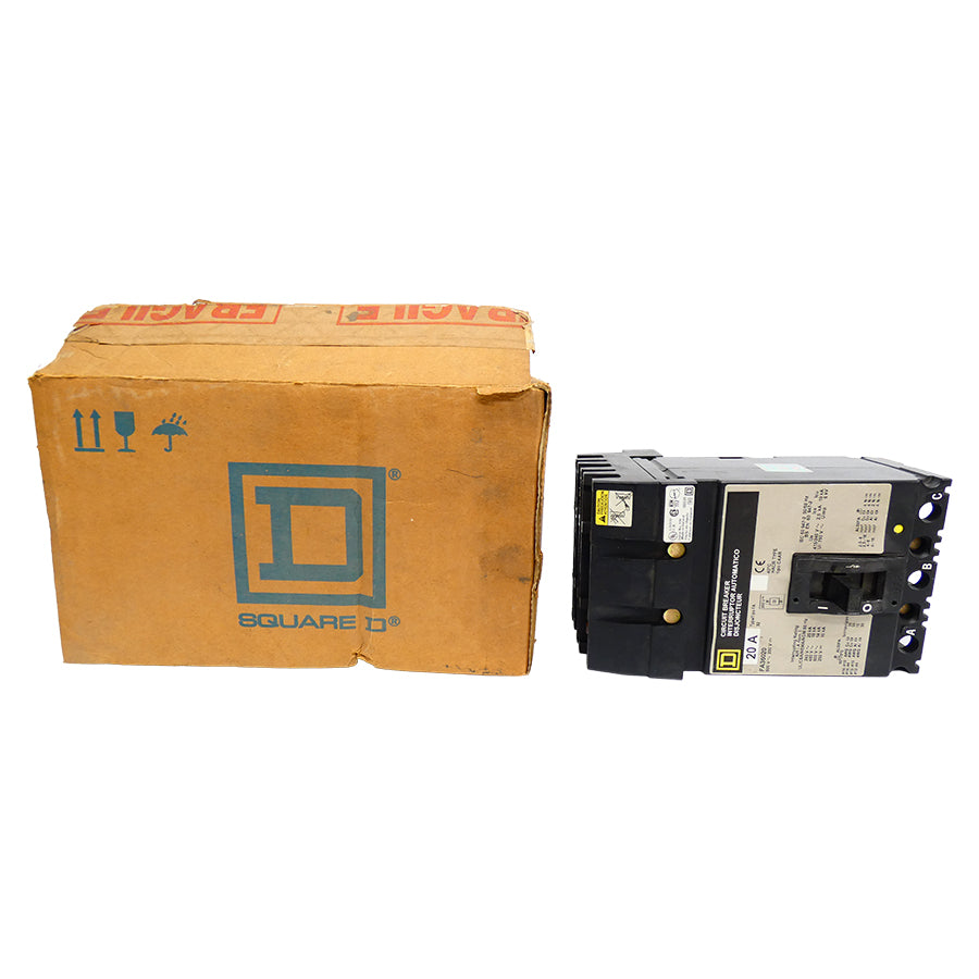 SQUARE D FA36020 600V 20A NSMP